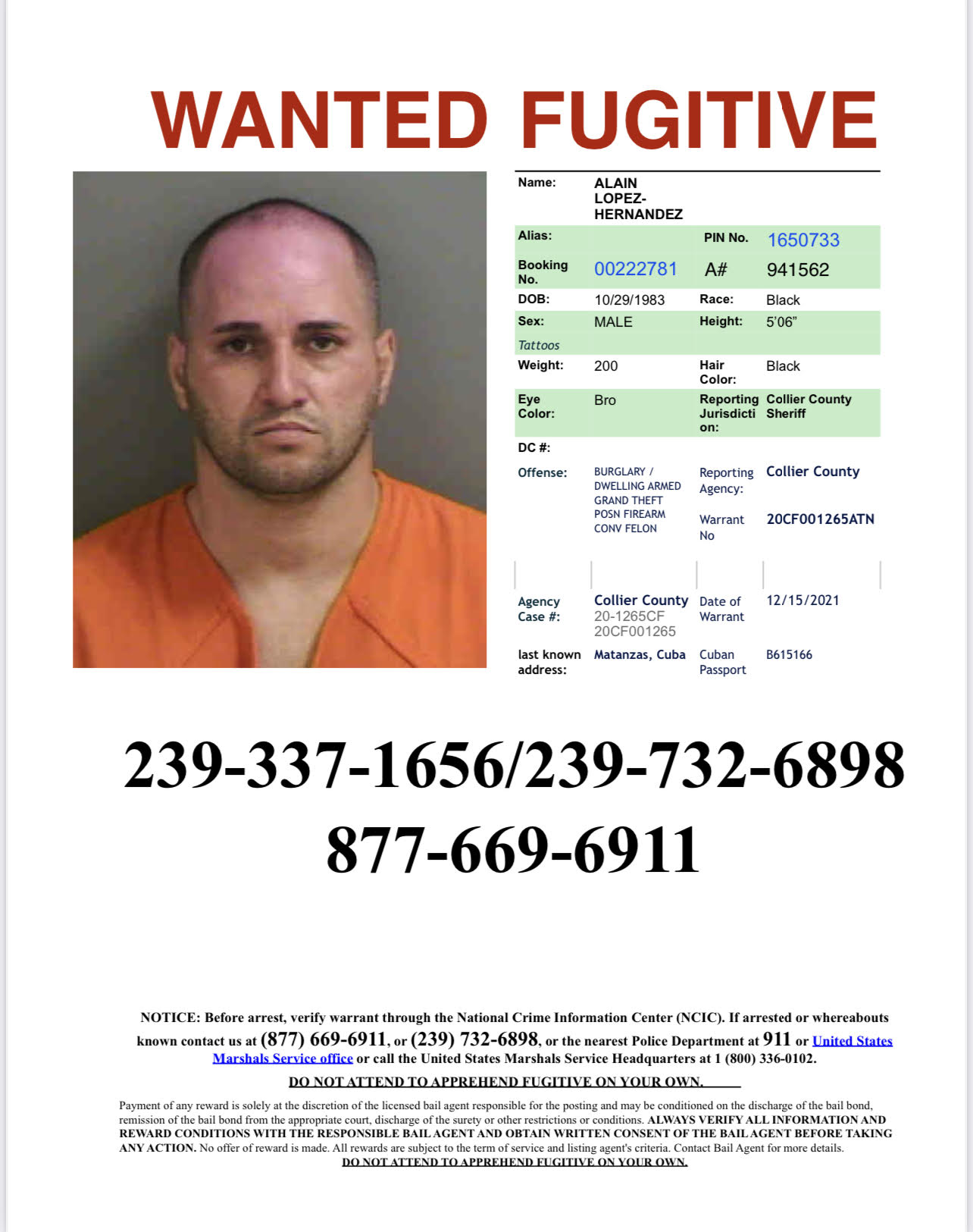 Wanted Fugitives Global Fugitives Llc